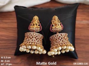 Jhumka earrings