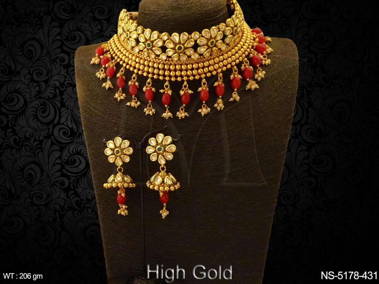 Chokor Full Stone Designer Kundan 