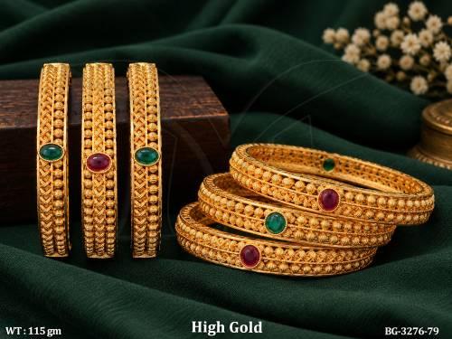 BG-3276-79-RUBY GREEN/2 X 2