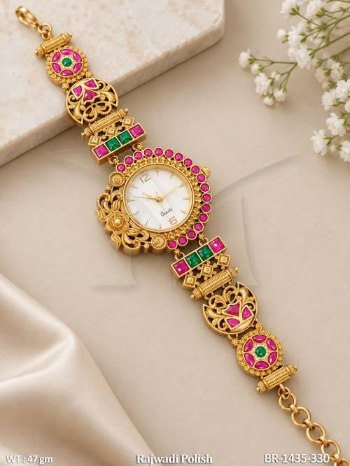 BR-1435-330-RUBY GREEN