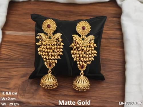 ER-13063-106-RUBY GREEN GOLD