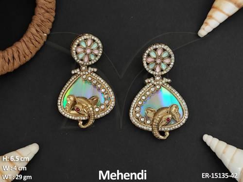 ER-15135-42-Mint Green Pink