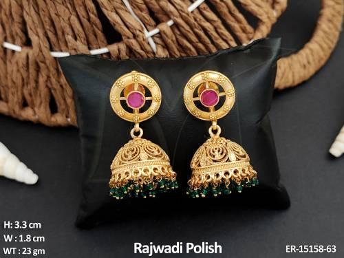 ER-15158-63-RUBY GREEN