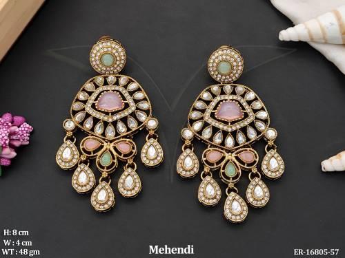 ER-16805-57-Mint Green Pink