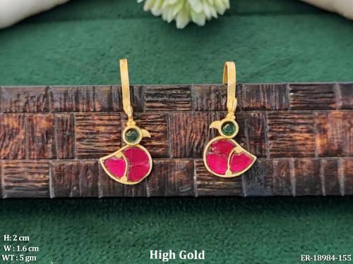 ER-18984-155-RUBY GREEN