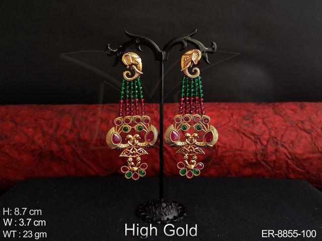 ER-8855-100-RUBY GREEN