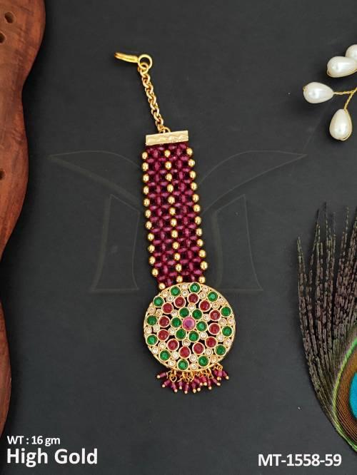 MT-1558-59-RUBY GREEN