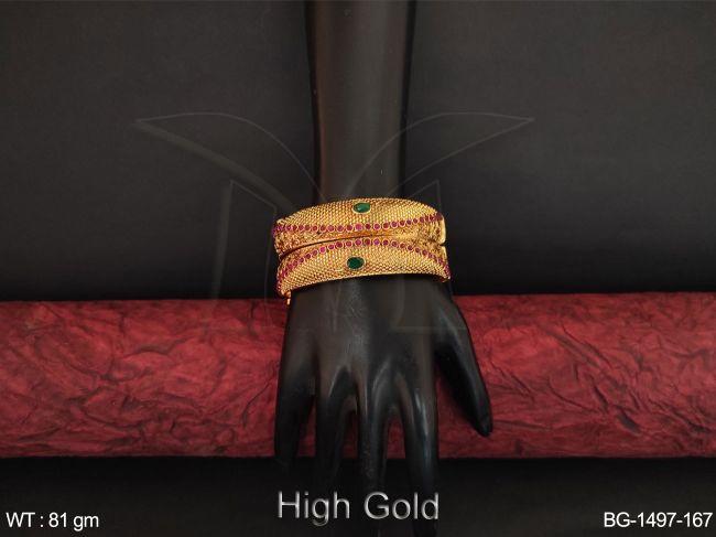 BG-1497-167-RUBY GREEN/2 X 2