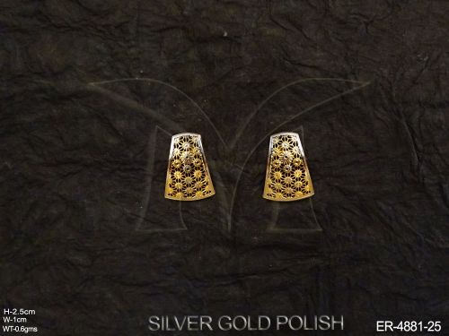 ER-4881-25-GOLD SILVER