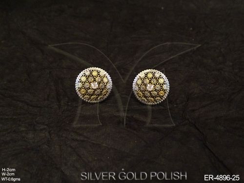 ER-4896-25-GOLD SILVER