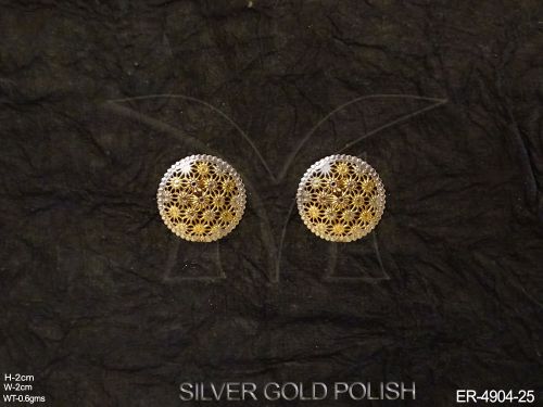 ER-4904-25-GOLD SILVER