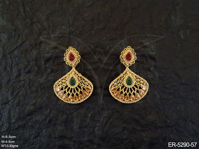 ER-5290-57-TRANSPERENT YELLOW RUBY GREEN