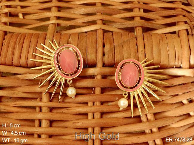 ER-7478-28-TRANSPARENT PINK