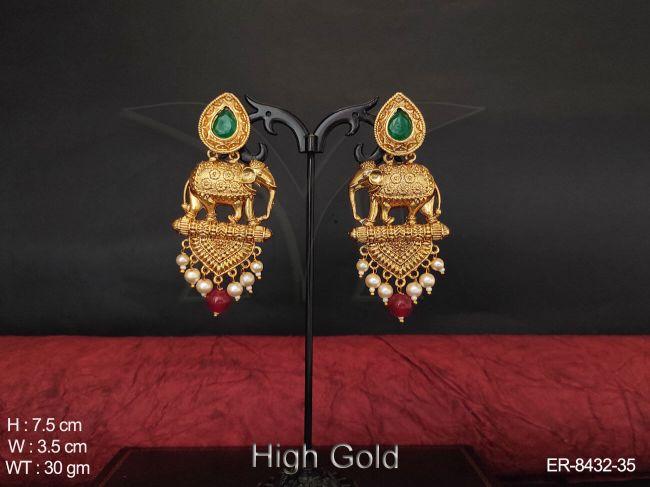 ER-8432-35-RUBY GREEN