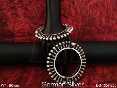 BG-1557-255-GERMAN SILVER/2 X 6