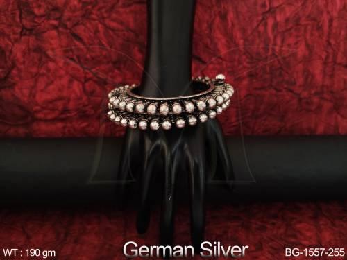 BG-1557-255-GERMAN SILVER/2 X 6