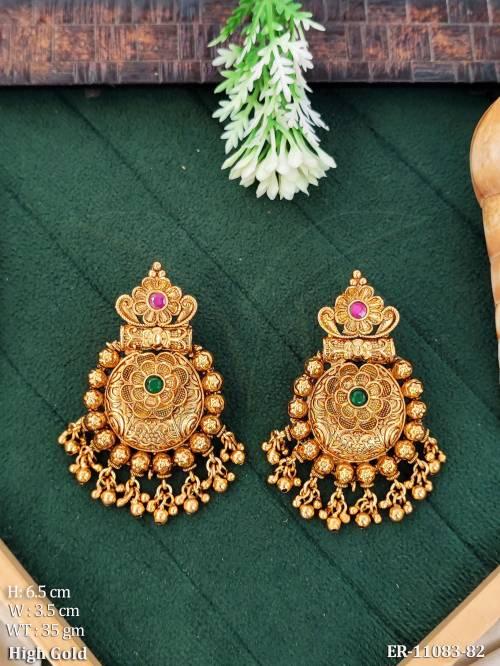 ER-11083-82-RUBY GREEN GOLD