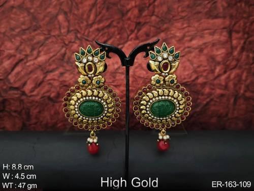 ER-163-109-RUBY GREEN