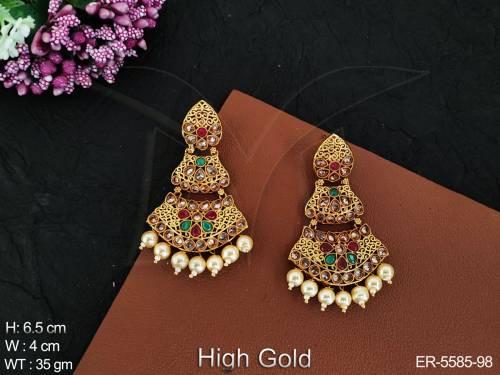 ER-5585-98-TRANSPERENT YELLOW RUBY GREEN