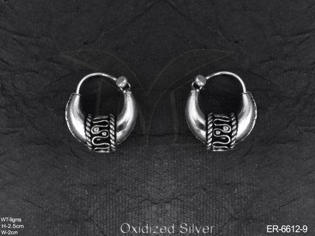 ER-6612-9-OXCID SILVER