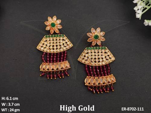 ER-8702-111-RUBY GREEN