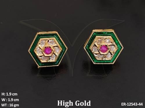 ER-12543-44-RUBY GREEN