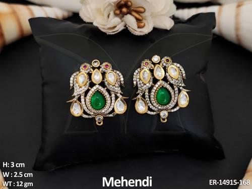 ER-14915-168-RUBY GREEN