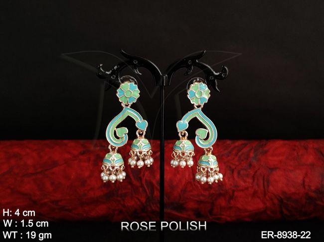 ER-8938-22-PARROT GREEN FEROZA