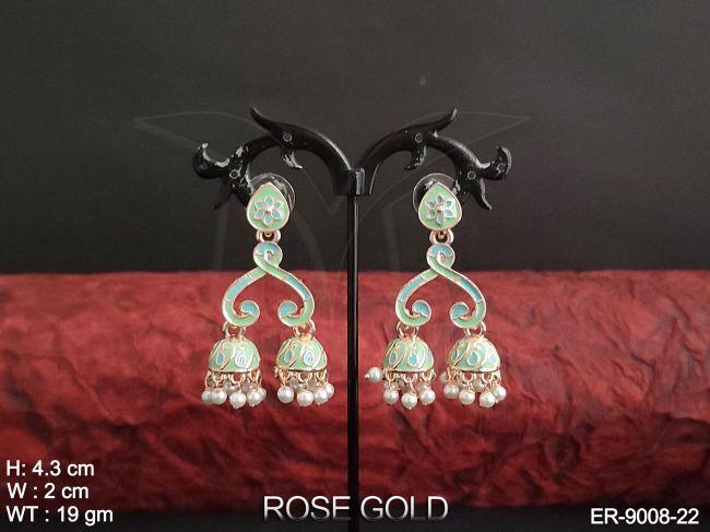 ER-9008-22-MINT GREEN FEROZA