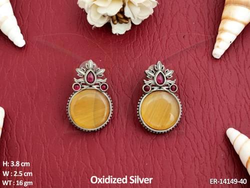 ER-14149-40-YELLOW RUBY